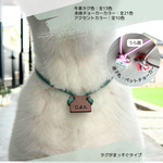 【レーザー刻印】【ハングル対応】愛犬・愛猫のためのパラコード迷子札チョーカー｜名前＆電話番号｜小型犬～大型犬までサイズ調整OK｜うちのこ記念日｜送料無料