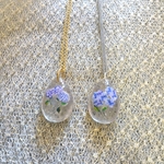 紫陽花ネックレス