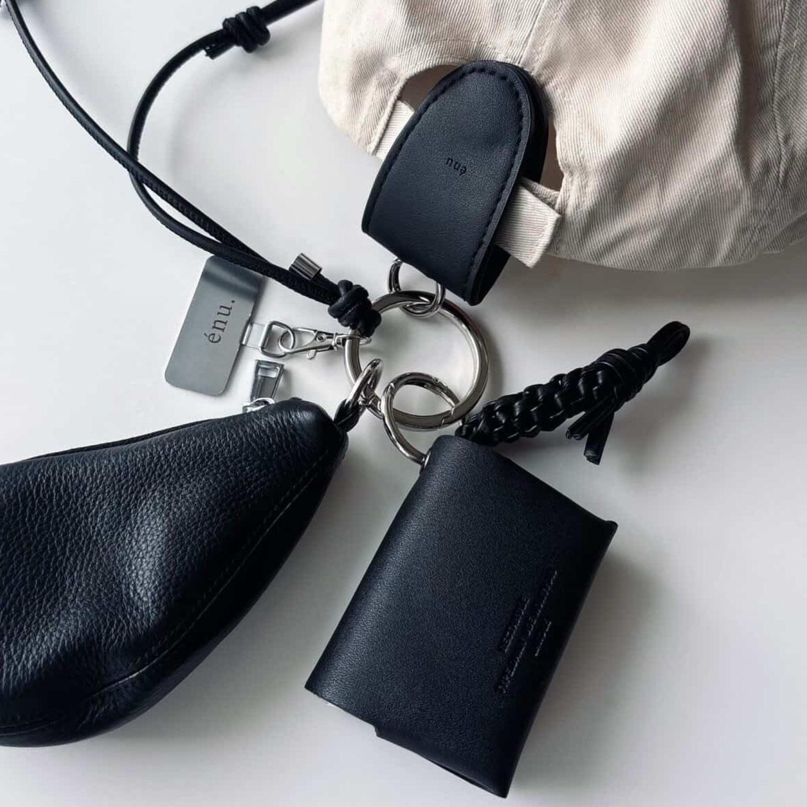Basic】 Aen . / Shoulder｜レザーショルダー スマホショルダー