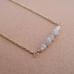 sugar diamond necklace14Kgf 
