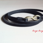 レザーブレスレットblack