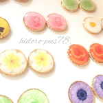 Flower イヤリング/ピアス