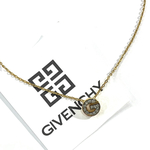 【GIVENCHY】2532 ヴィンテージロゴチェーンネックレス  ゴールドネックレス ジバンシィ ブランドネックレス カジュアル ナチュラルヴィンテージ　メンズネックレス 金アクセサリー