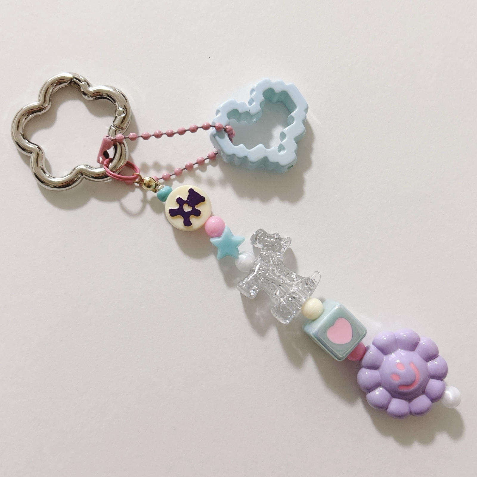 no.224／a'moureve ビーズネックレス 金属アレルギー対応 - 𝔸