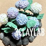 ☆送料無料☆紫系　紫陽花