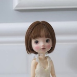 カスタムドールウィッグ　landoudou ドール　ウィッグ　モヘアウィッグ