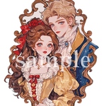 オリジナル人物ステッカー♡No.3628