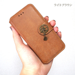 【iPhone5s,iPhoneSE用】飛行機×イニシャル×手帳型iPhoneケース