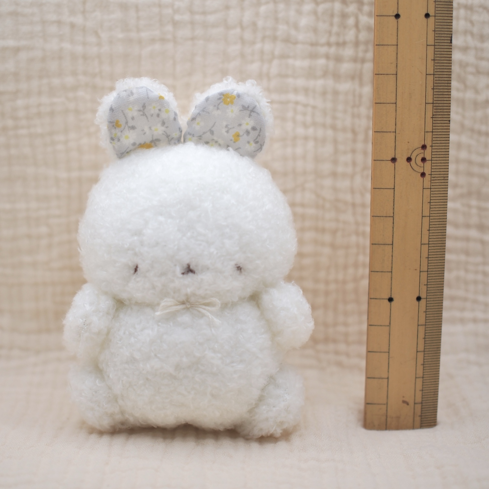 あなたを見守るおすわりぬいぐるみ 【はなちゃん❄️】㊺ - ゆめうさぎ