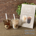 ミニチュアフード　miniature café｜アイスラテとアイスコーヒーセット