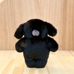 PU-PU PUPPY ぬいぐるみ　りっぱなこいぬのぷーぷ　はわふわ　こいぬ　いぬ　【まっくろこいぬ】