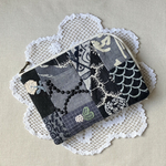 ミナペルホネン パッチワーク×forest tile　L字ポーチ