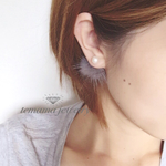 シンプルファーピアス