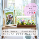 【仏花】大切なあなたを感じる♡メモリアルガラスケース/ラッピング無料/旦那さん・奥さん・ペット・犬・猫・うさぎ・鳥・ハムスター・りす・虹の橋・お空組・仏具・お供え