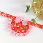 ✤ペット/スタイ✤   🍓苺とフリルの愛らしいスタイ🍓