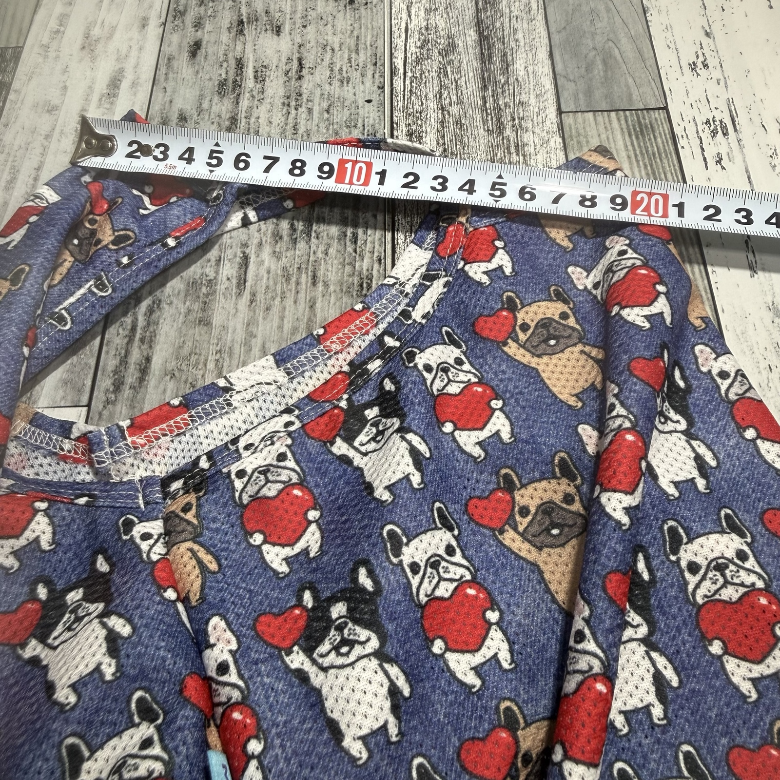 フレブル服.犬服ハンドメイド.今季メッシュシンプルキャミソール1着