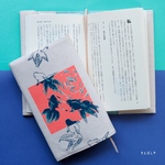 新書判サイズブックカバー『金魚(黒)』(再販)
