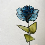 薔薇　青