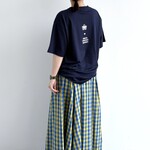 8GM 接触冷感 ドライTシャツ（ホワイト/ネイビー）