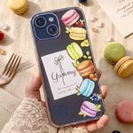 【マカロン】パステルスマホケース　iPhone　Android　対応　クリアケース【受注生産】　iPhone17 16 15 14 13 12 スイーツ　大人かわいい