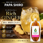 青パパイヤ酵素の王様シロップ -リッチジンジャー- 250g