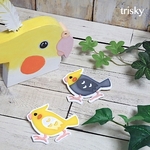 鳥のブローチ　フトメのオカメ