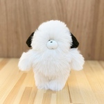 【5/16 20:00〜販売】PU-PU PUPPY ぬいぐるみ　りっぱなこいぬのぷーぷ　ふわふわ　ホワイト　【ふさふさこいぬ】