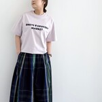 8GM いちごロゴ プリント Tシャツ（くすみグレー・くすみピンク）