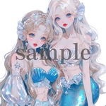 オリジナル人物ステッカー♡No.3695