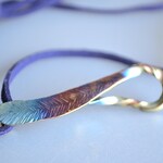 Titanium pendant・羽の純チタンペンダント・多機能グラスホルダー
