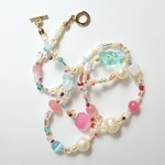 hampten’s　beads necklace 
