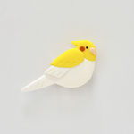 【受注制作】オカメインコ ブローチ