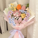 モールフラワー パステルカラー 花束 プレゼント 記念日 結婚式
