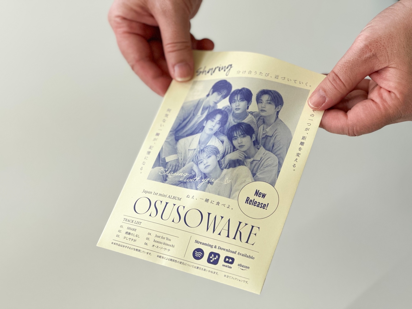 架空K-popアーティスト風 おすそ分け平袋 5枚セット - NMSK - NAMISUKE