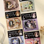シール　ファンタジーダイアリー　６種類１５０枚入り　コラージュ　素材