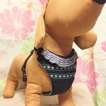 デニムセーフティベルト/ハーネス・2way小型犬用