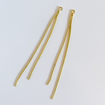 ［人気パーツ］227)４個 / チェーンチャーム / アクセサリーパーツ / ピアスパーツ /ハンドメイドパーツ /  インポートパーツ / 63mm / ゴールドパーツ