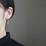 スリーピングビューテターコイズのピアス　(14kgf）