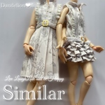 5/25 入荷　 ¥2,350 仲良しコーデセット 22cmドール服　