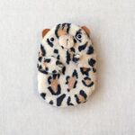 【再販】もふもふ動物ぬいぐるみポーチ（ヒョウ）