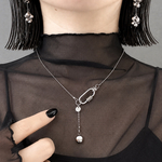 orbit / choker necklace