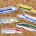 新幹線　電車　アイロンワッペン  布ワッペン