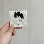 コインケース　小銭入れ　財布　子供の絵　刺繍　フルカラー　裏地付き　かわいい　名入れ　オーダーメイド　オリジナル　父の日　母の日　敬老の日