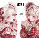 original sticker « no.8781 »     //     人物ステッカー オリジナルステッカー オリジナル人物ステッカー ステッカー cotton melody