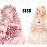🍓original sticker « no.8783 »     //     人物ステッカー オリジナルステッカー オリジナル人物ステッカー ステッカー cotton melody