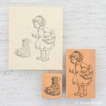 「ちゃんと待っててね」& 「それください」(柴犬)