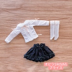JANAYA オビツ24服　ブライス服　白色シャツとスカート　3点セット