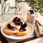 ミニチュアスイーツ　ベリーパンケーキセット