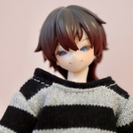 「シチリアの追憶」カスタムフェイスパーツ　微笑み顔Ｂ（フェイスパーツ＋おまけレジンアイのみ）