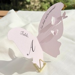 【¥180/枚】バタフライテーブルカード/結婚式
